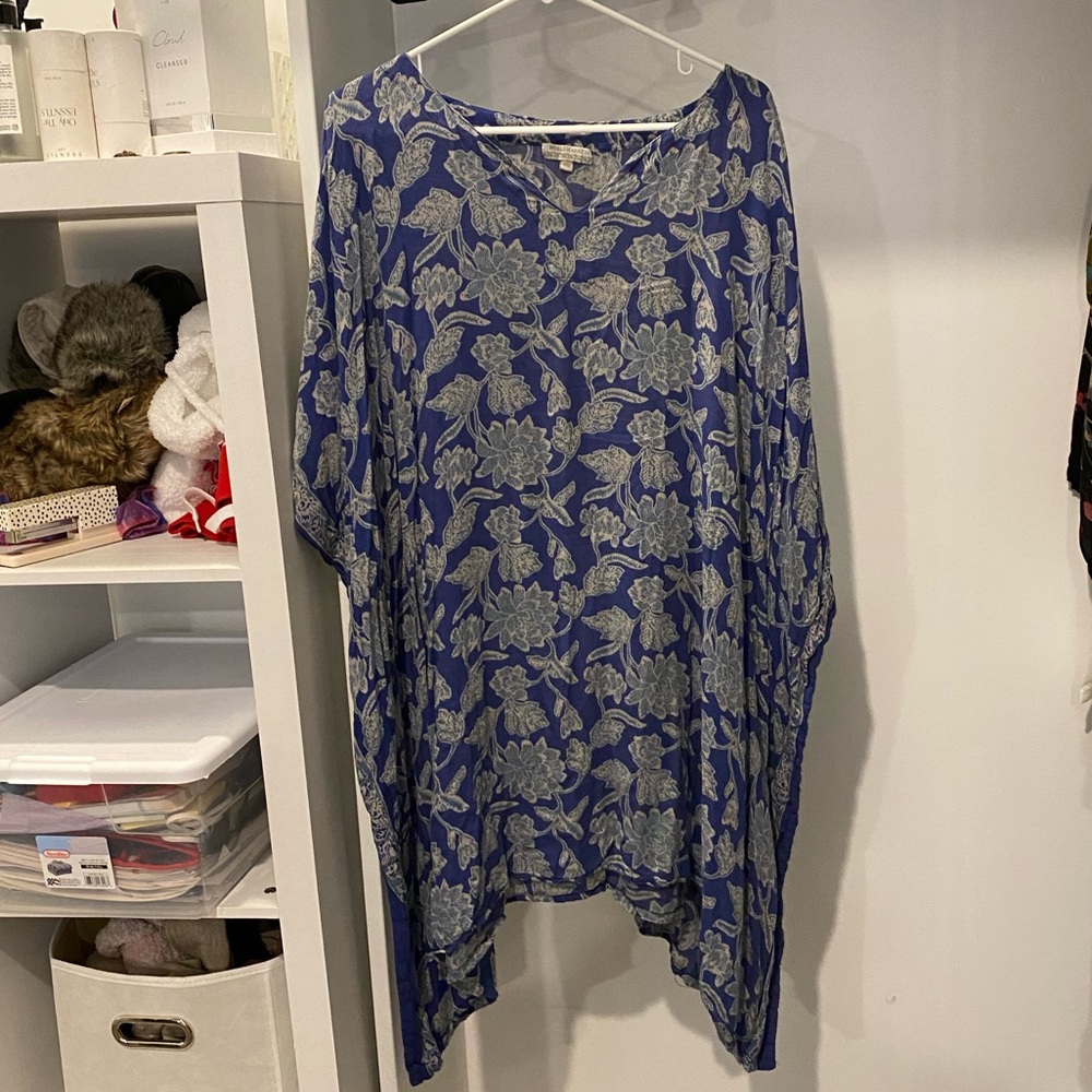 World market Floral casual midi/mini dress